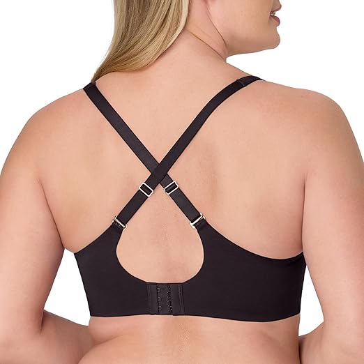 Bali Women's, Cotton Collection 2-ply Underwire Bra, Moisture-Wicking, Full Coverage, Convertible Straps
